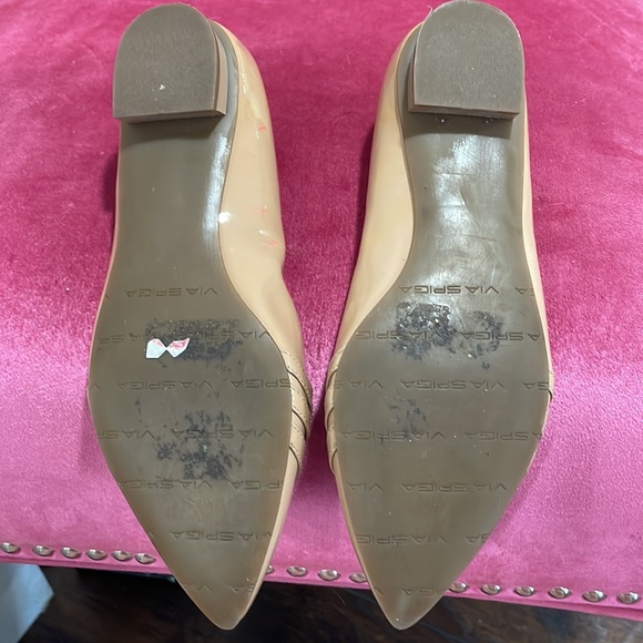 Via Spiga nude patent flats - Picture 3 of 3